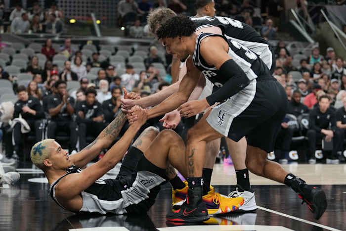 Tre Jones Jeremy Sochan